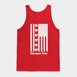 Dyngus Day American Flag Tank Top